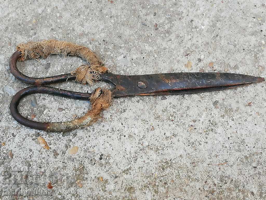 foarfece vechi forjate, fier - 6