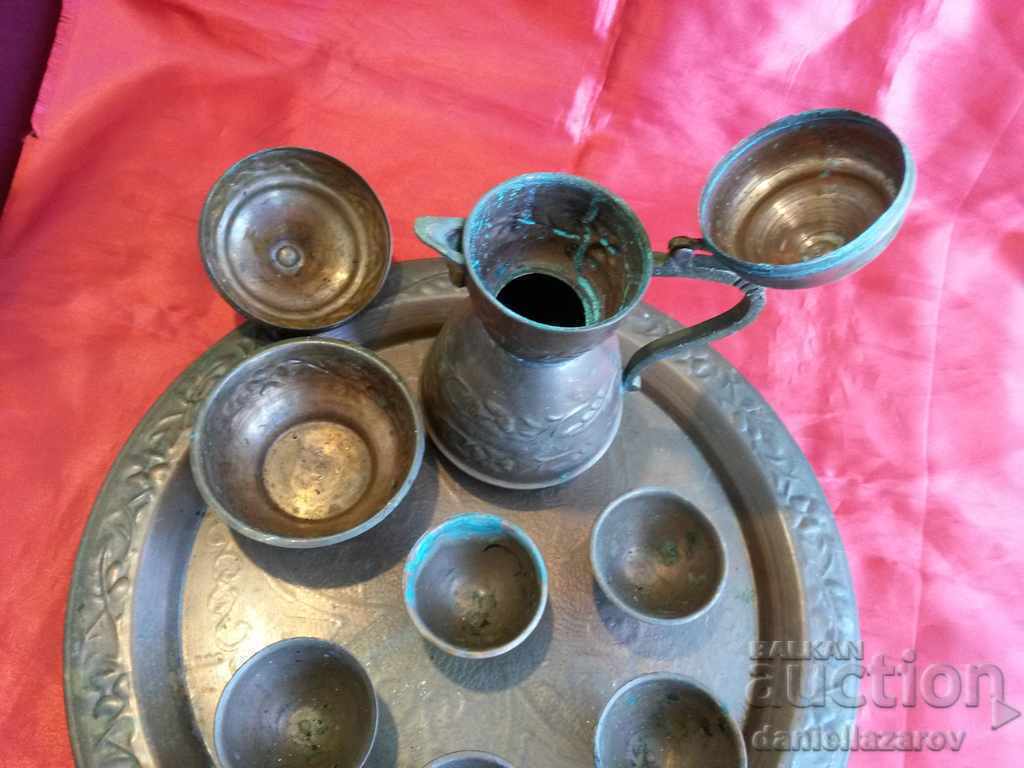 Very Star Turkish Copper Bakery Service - 6 Very Star Turkish Copper Bakery Service - 6