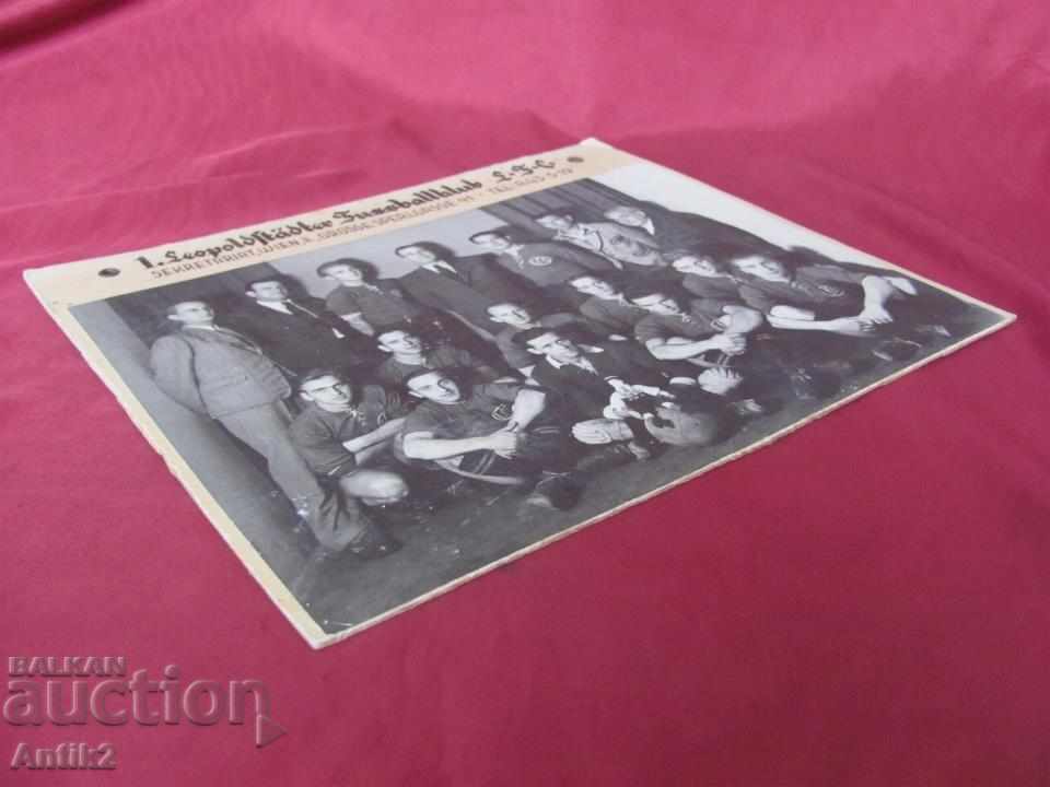 Auction Second World War 1941 Original Photo Football Club Auction Second World War 1941 Original Photo Football Club