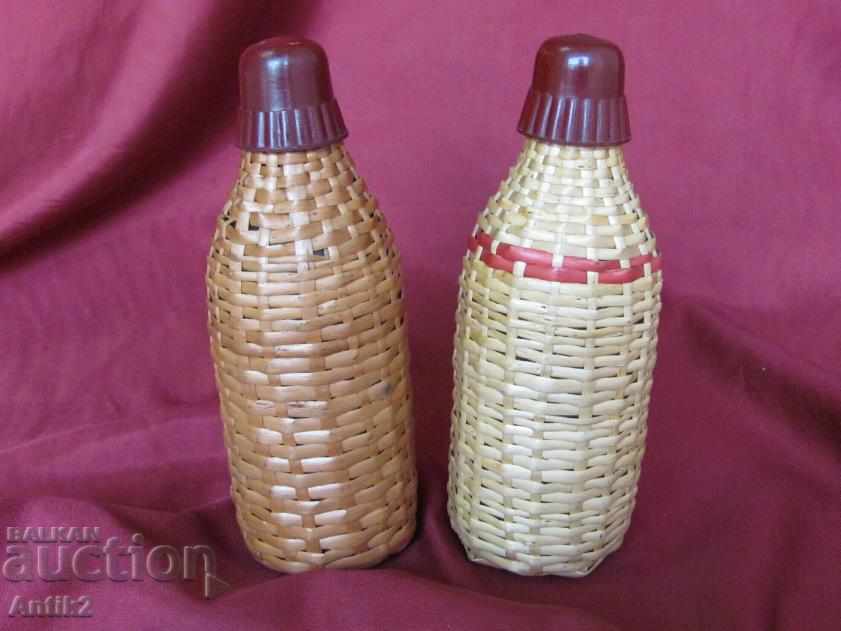 Old 2 pieces Perfume bottles - 5 Old 2 pieces Perfume bottles - 5
