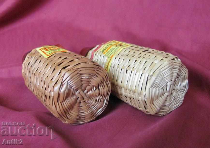 Old 2 pieces Perfume bottles - 6 Old 2 pieces Perfume bottles - 6