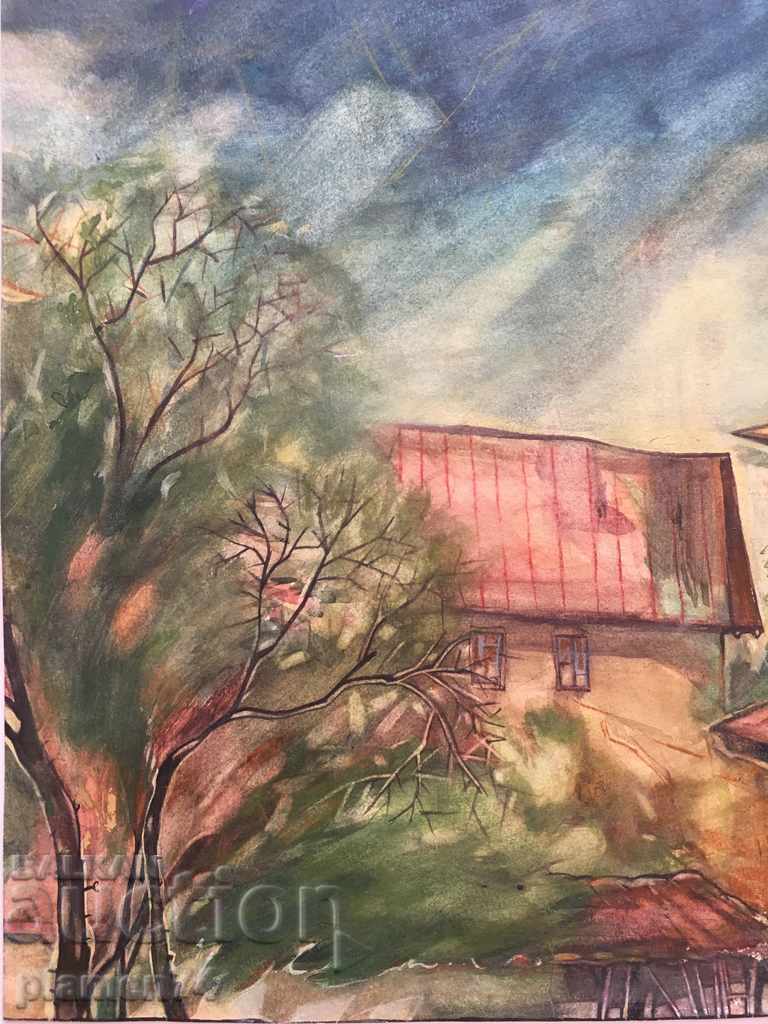 Landscape - watercolor with price 200.00 BGN | € 102.26 Landscape - watercolor with price 200.00 BGN | € 102.26