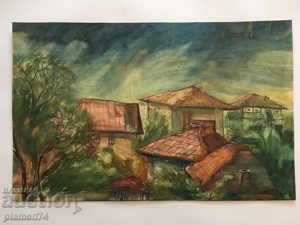 Landscape - watercolor Landscape - watercolor