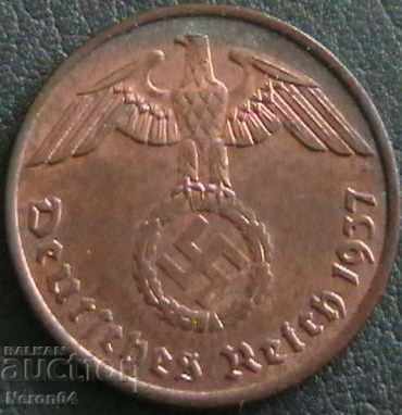 2 пфенинга 1937 А, Германия (Трития райх) с цена 8.99 лв. | € 4.60