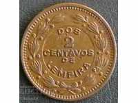 2 centawos 1956, Honduras