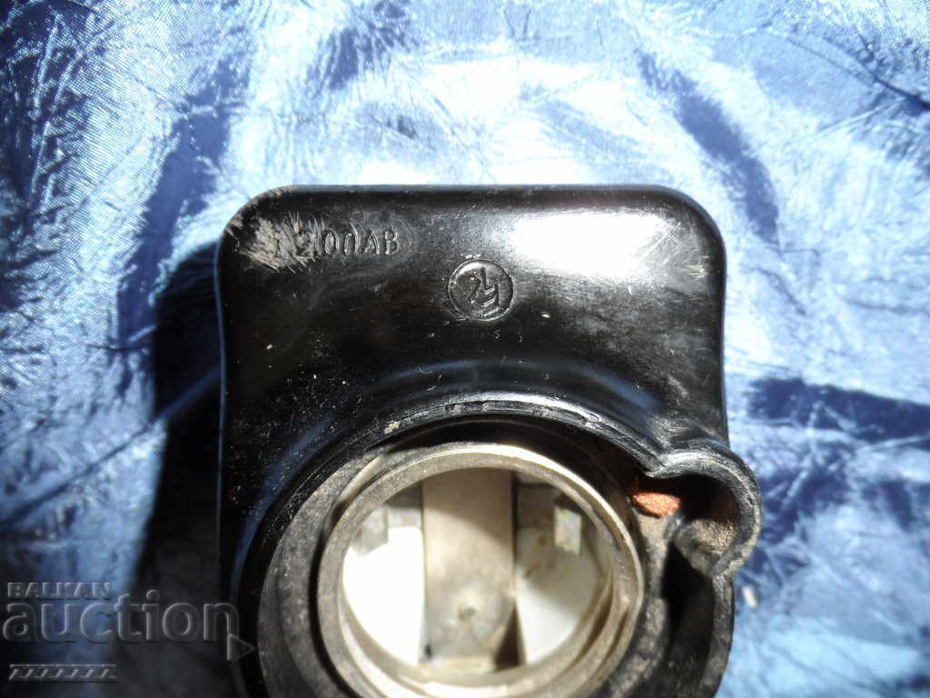 Auction  old fuse socket