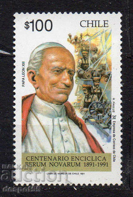 1991. Chile. Papal Encyclopedia on Workers' Rights.