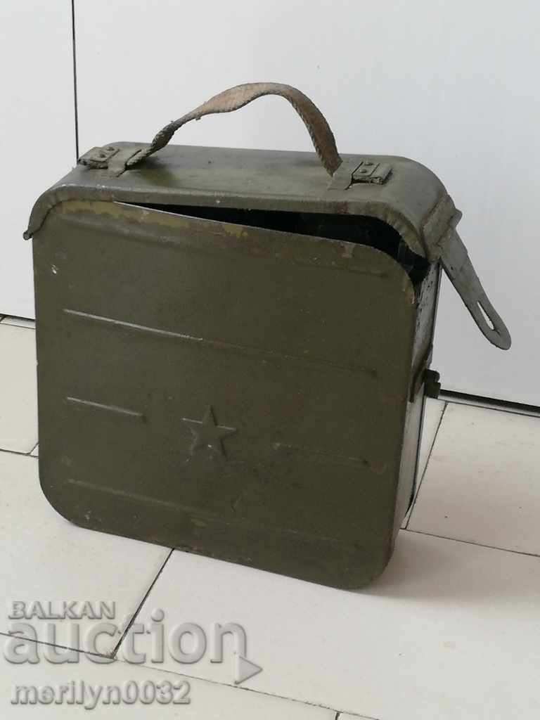 Box for cartridges, cartridge box for machine gun Maxim USSR - 7 Box for cartridges, cartridge box for machine gun Maxim USSR - 7