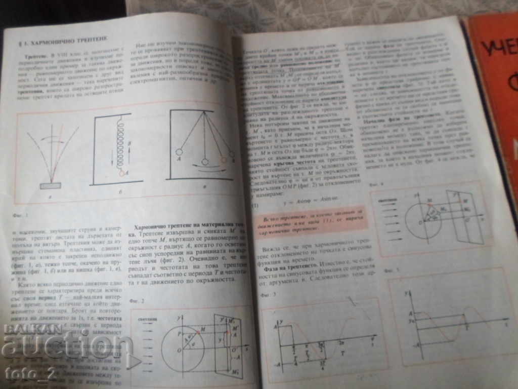 Licitație Manual de FIZICĂ pentru CLASA a 10-A - REDUCERE!!!