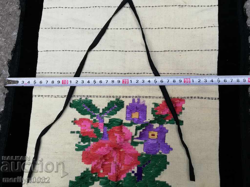 Auction Old apron with tarnished gold thread embroidery, folk costume, sukman Auction Old apron with tarnished gold thread embroidery, folk costume, sukman