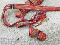 Old hand woven belt, belt, paft, costume 2.95 meters