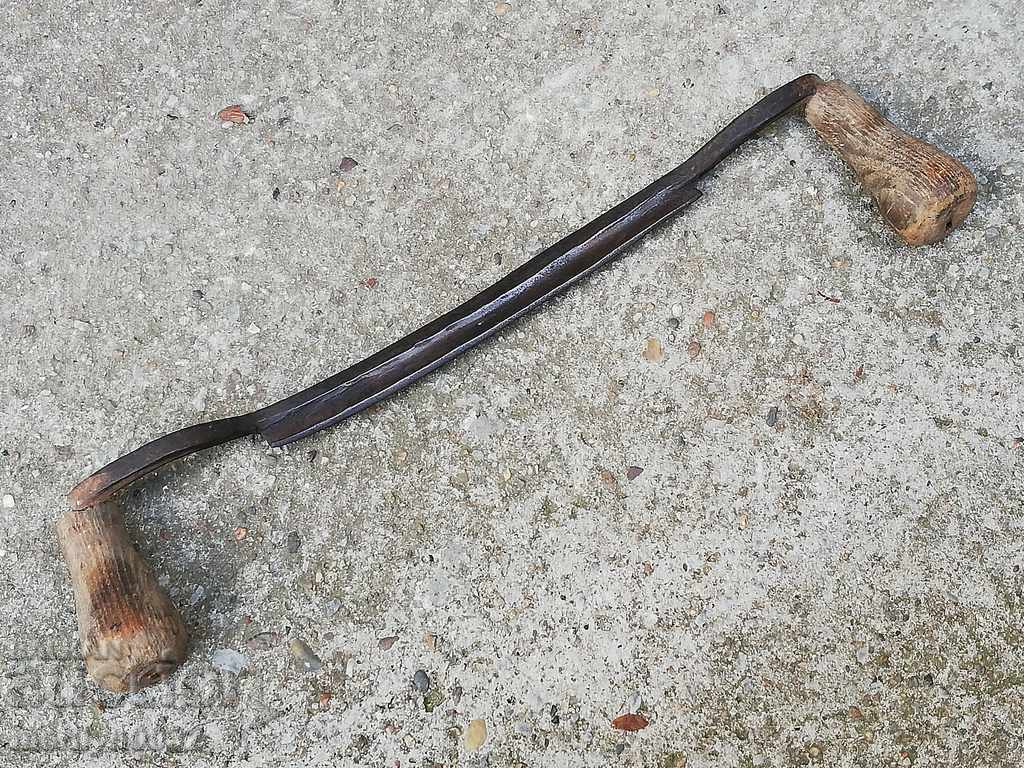 Auction Old forged hand tool wrought iron planer wooden Auction Old forged hand tool wrought iron planer wooden