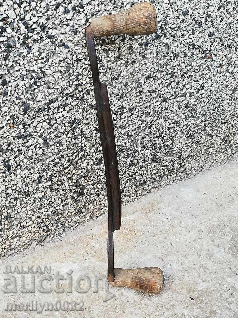Delivery of Old forged hand tool wrought iron planer wooden Delivery of Old forged hand tool wrought iron planer wooden
