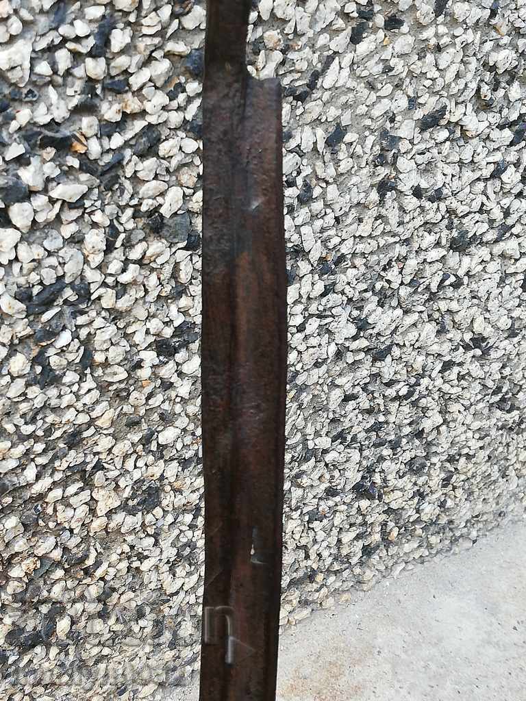Old forged hand tool wrought iron planer wooden - 5 Old forged hand tool wrought iron planer wooden - 5