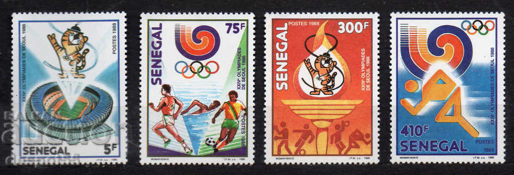 1988. Σενεγάλη. Ολυμπιακοί Αγώνες - Σεούλ, Νότια Κορέα.