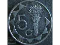 5 cents 1993, Namibia