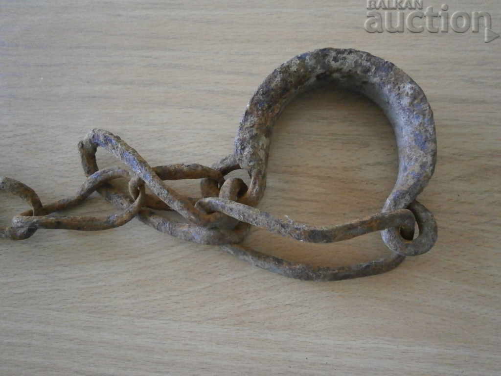 Auction Old hand forged beads, chains, pranks, chains Auction Old hand forged beads, chains, pranks, chains