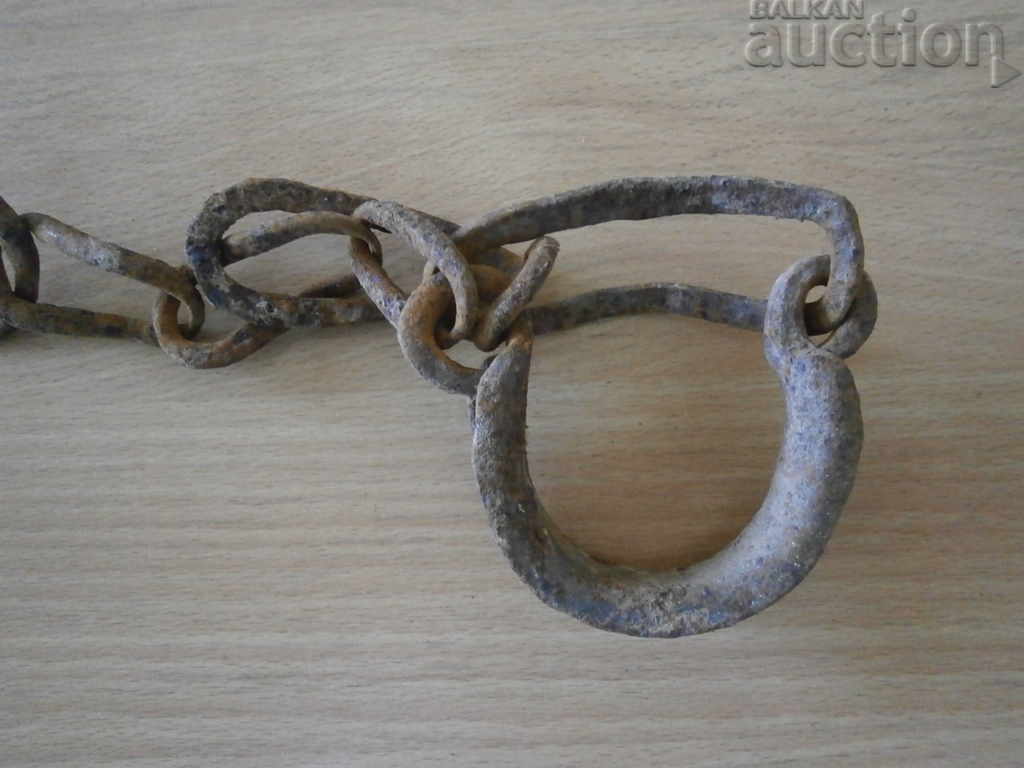 Old hand forged beads, chains, pranks, chains - 5 Old hand forged beads, chains, pranks, chains - 5