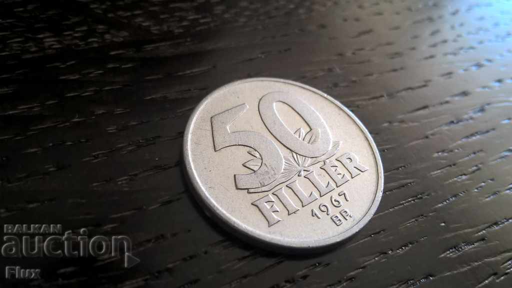Moneda - Ungaria - 50 fillete 1967.