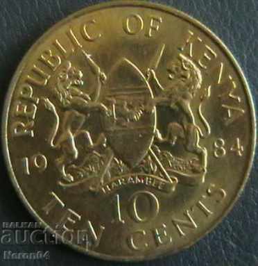 10 cents 1984, Kenya