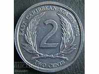 2 σεντς 2002, κράτη της Ανατολικής Καραϊβικής