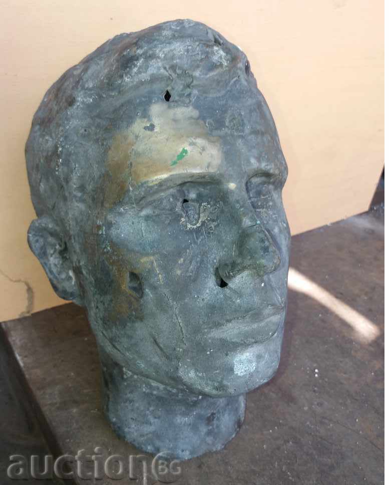 Large brass bust, statue sculpture sculpture with price 1200.00 BGN | € 613.55 Large brass bust, statue sculpture sculpture with price 1200.00 BGN | € 613.55