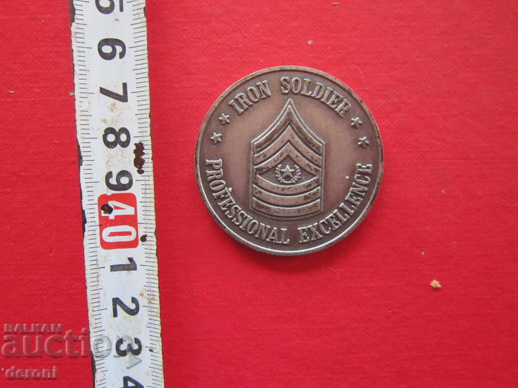 American War Medal Sign Coin The Iron Soldier