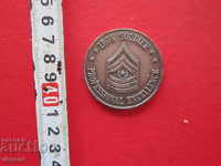 Американски военен медал знак монета Железния Войник