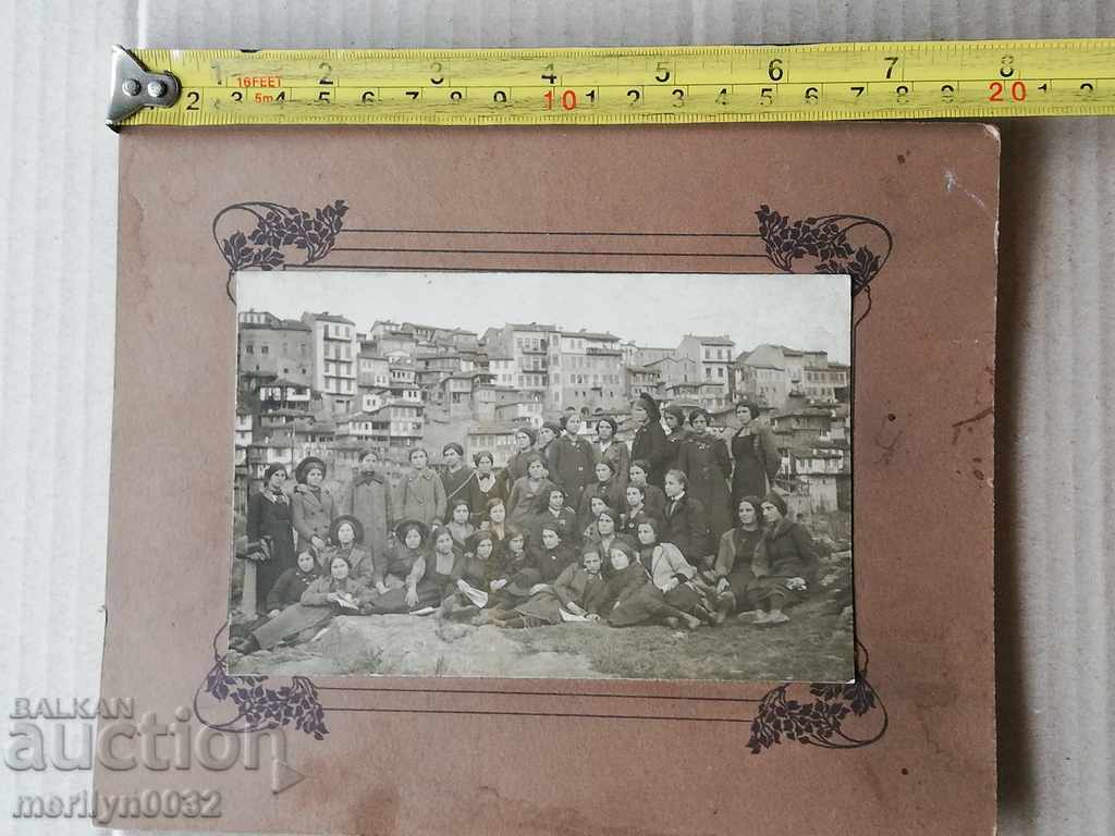 Delivery of Old photo photography group portrait Tarnovo