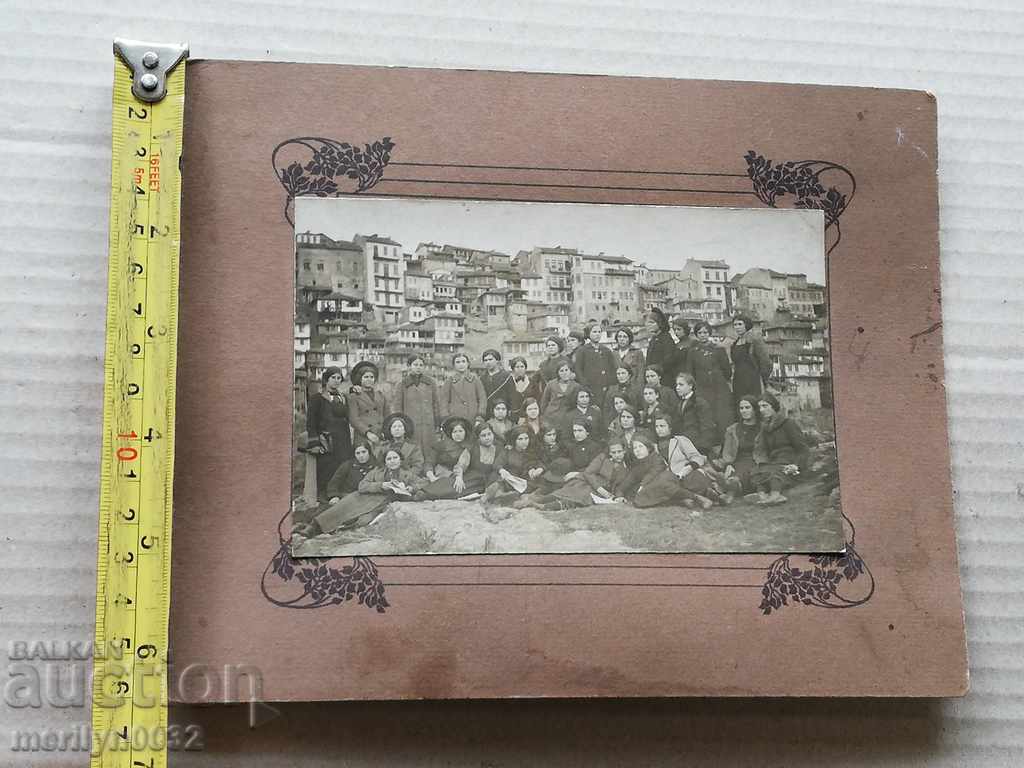 Old photo photography group portrait Tarnovo - 5