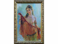 Oriental dancer, painting