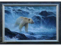 White bear, painting