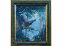 Ringing grouse, painting