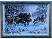 Poza mistreț vs. câini