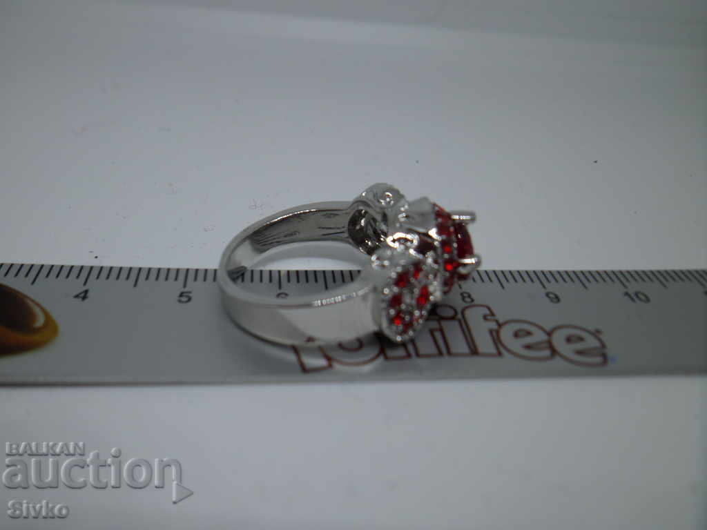 Ring of silver crystals with price 11.99 BGN | € 6.13 Ring of silver crystals with price 11.99 BGN | € 6.13
