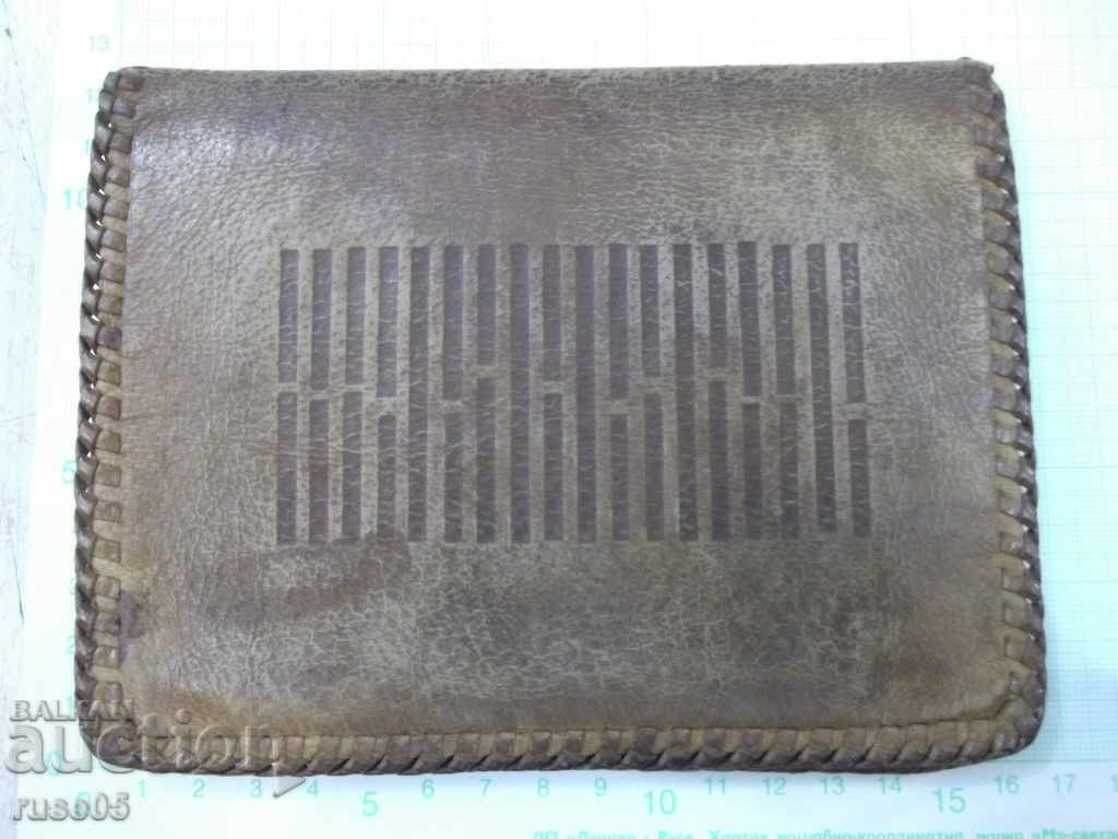 Leather wallet from the UHF store