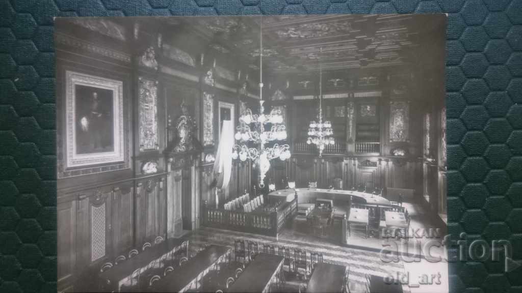 Carte poștală - Muzeul G. Dimitrov - Reichstag, Leipzig