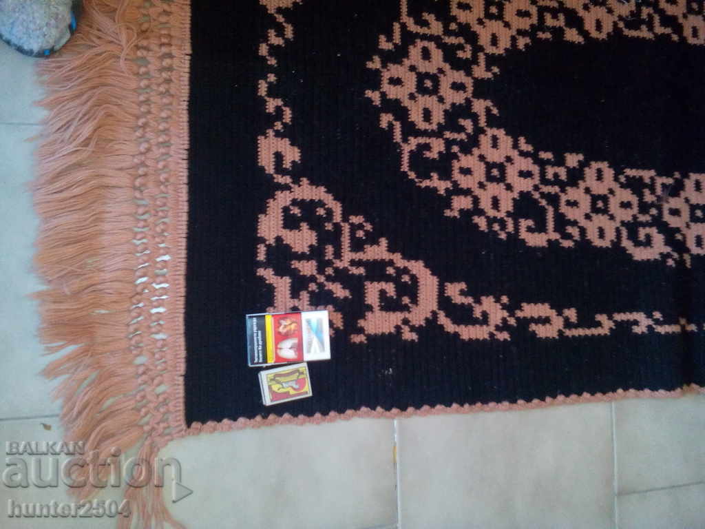 CARPET, cutlery. hand-woven. artisanal. 100% wool, 182x80cm. with price 59.95 BGN | € 30.65 CARPET, cutlery. hand-woven. artisanal. 100% wool, 182x80cm. with price 59.95 BGN | € 30.65