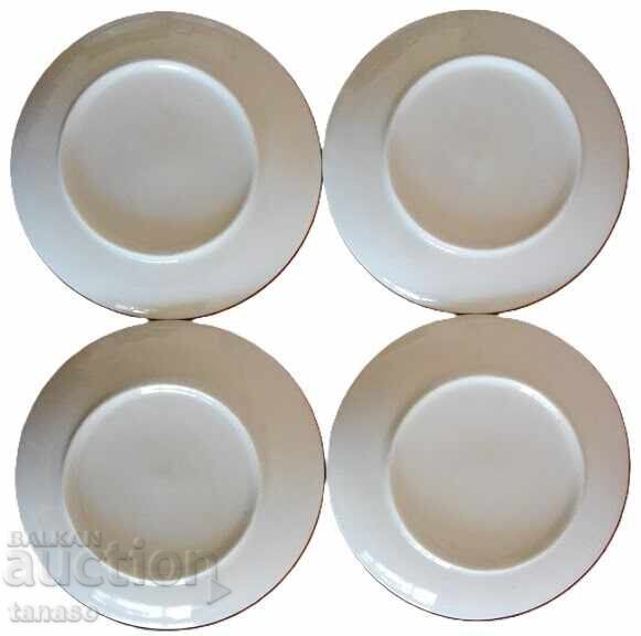 4 Italian Christmas porcelain plates - 6 4 Italian Christmas porcelain plates - 6