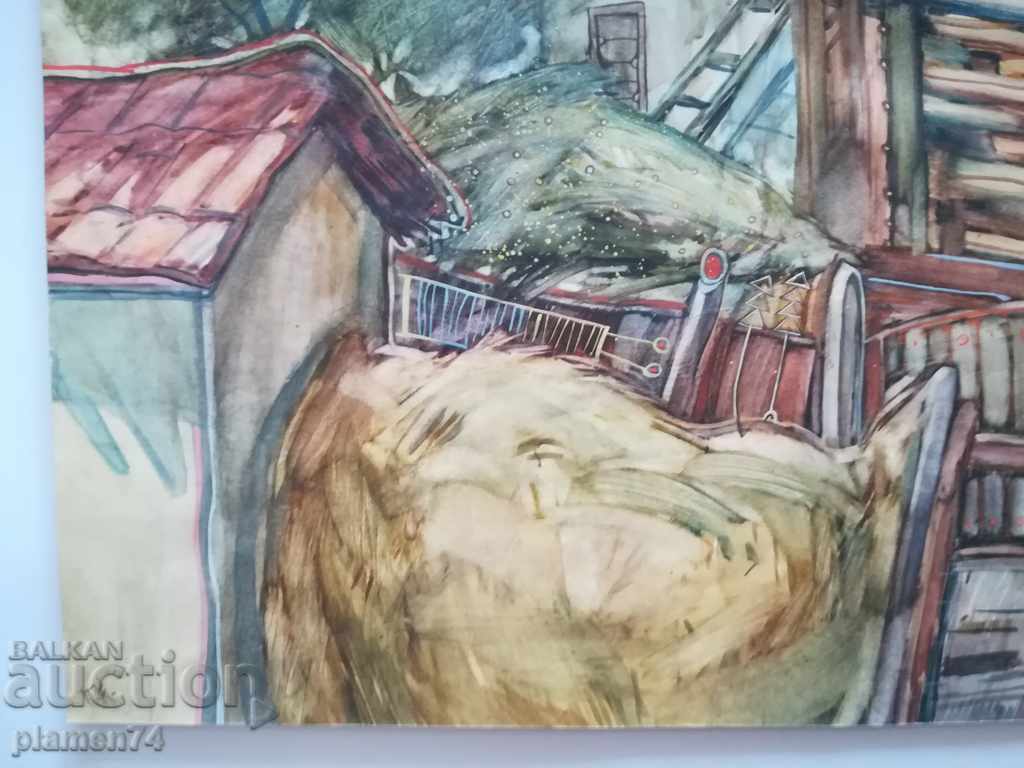 Rural landscape with price 170.00 BGN | € 86.92 Rural landscape with price 170.00 BGN | € 86.92