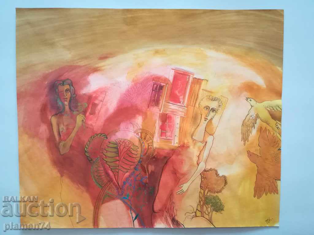 Drawing - BIRDS with price 250.00 BGN | € 127.82 Drawing - BIRDS with price 250.00 BGN | € 127.82