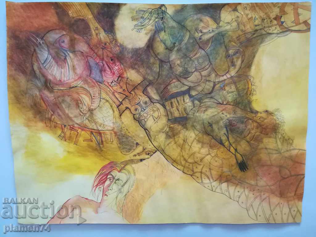 Drawing - FAIRYTALE WORLD Drawing - FAIRYTALE WORLD