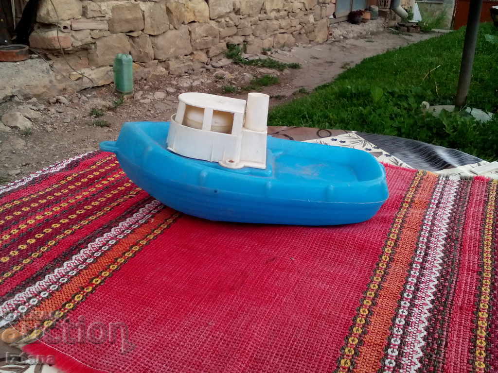 Old toy boat, ship