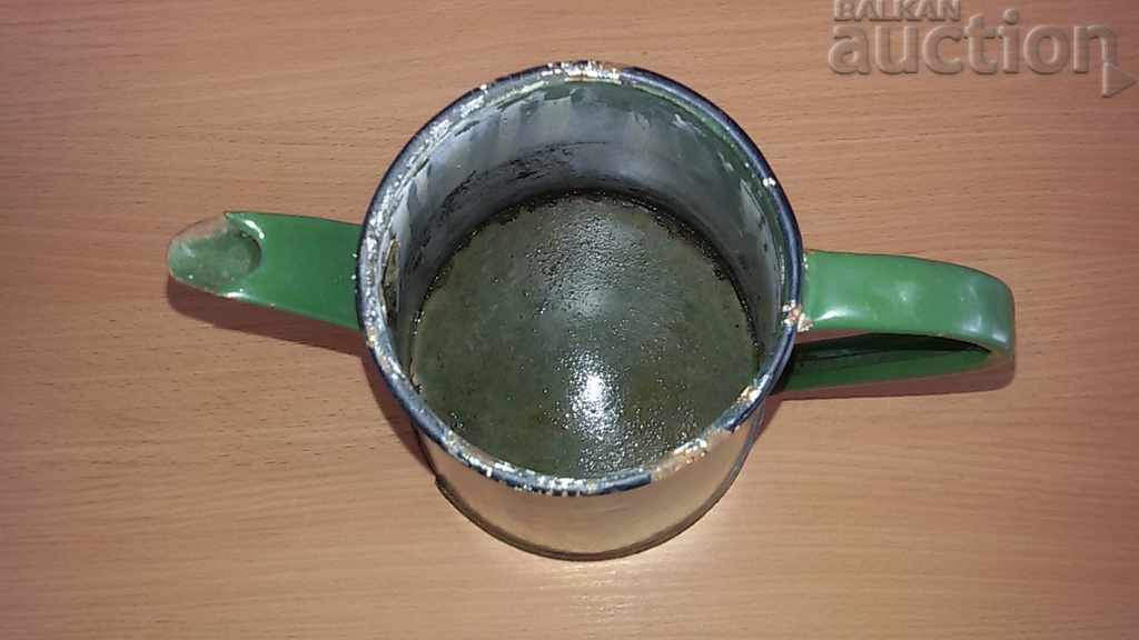 early social enamel jug 50s - 5 early social enamel jug 50s - 5