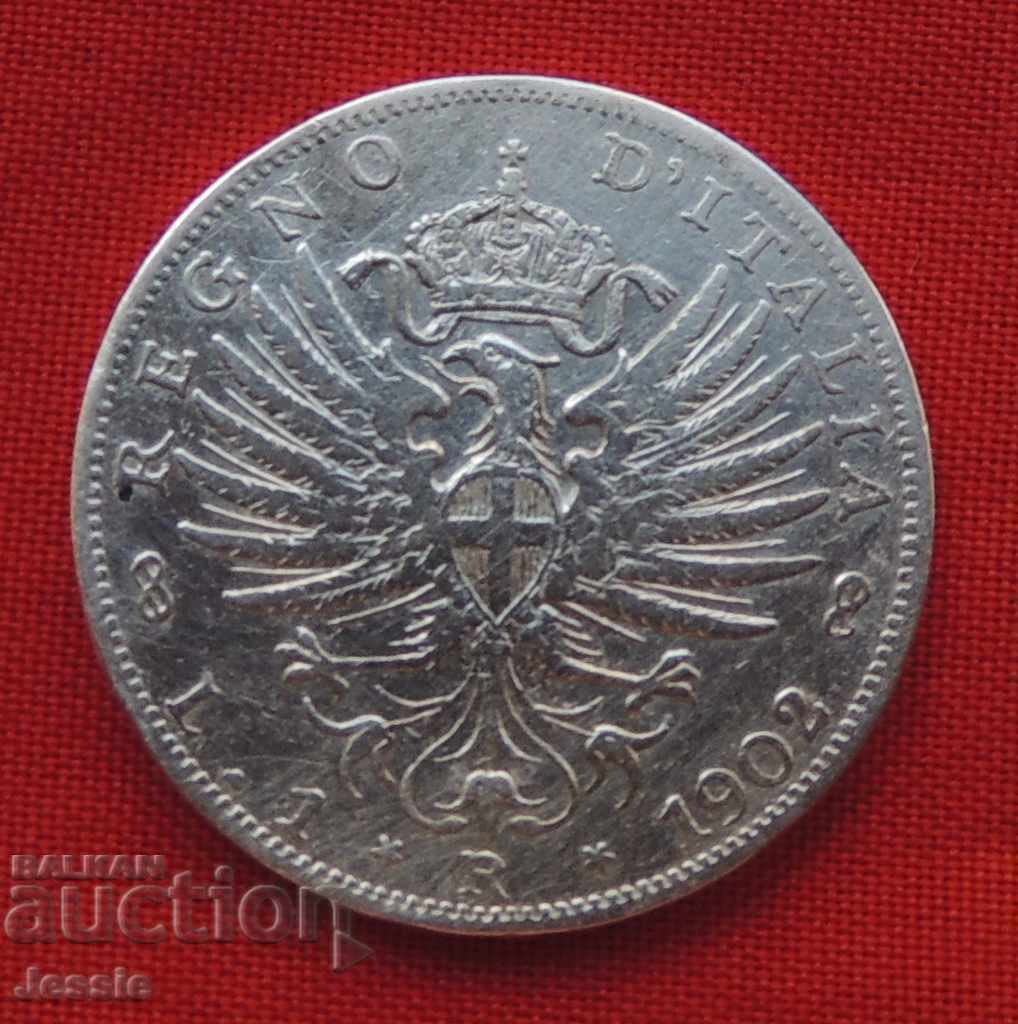 1 Lira 1902 R Italia - RAR - Victor Emmanuel COMPARA VALORI 1 Lira 1902 R Italia - RAR - Victor Emmanuel COMPARA VALORI