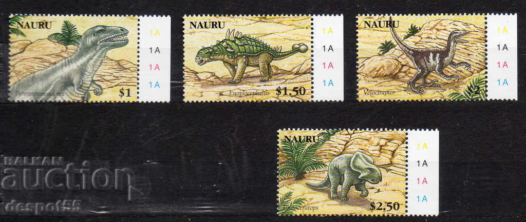 2006. Nauru. Dinosaurs.