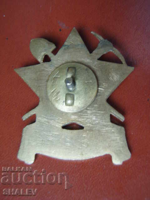 Insigna „Construim pentru Republica Populară” pe șurub, rar !!! - 6 Insigna „Construim pentru Republica Populară” pe șurub, rar !!! - 6