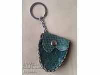 Small Handbag Purses Natural Leather Case