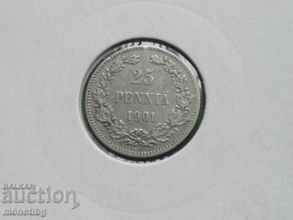 Auction  Russia (for Finland) 1901 - 25 pennies
