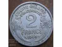 2 франка Франция 1946 г.